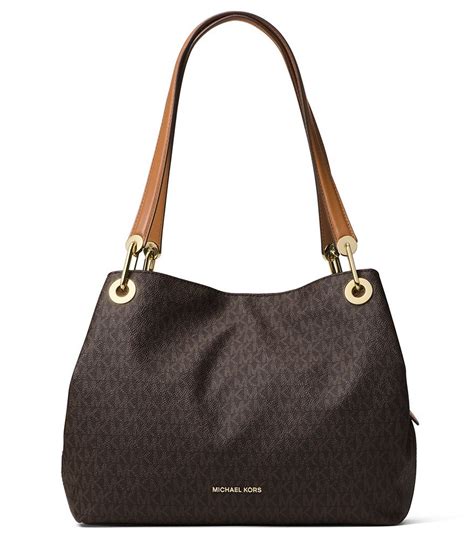 michael kors raven large tote oyster|michael kors large raven bag.